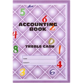 A4 Triple Column Cash Book 72 Page