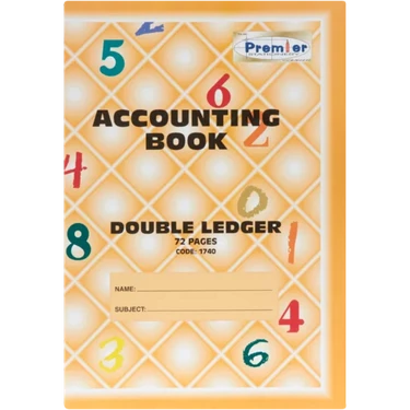 A4 Double Ledger Accounting Journal Book 72 Page