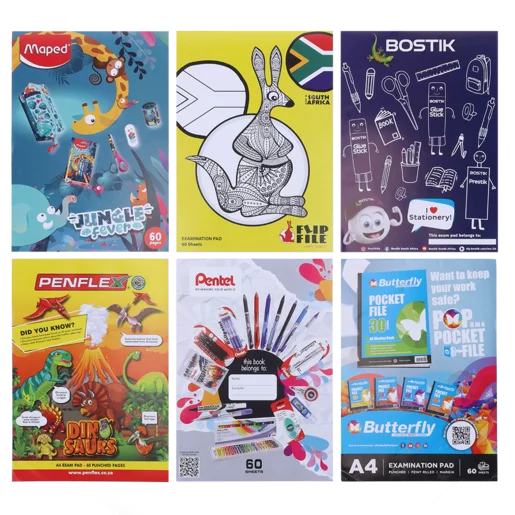 Scholar A4 Exam Pad 60 Page