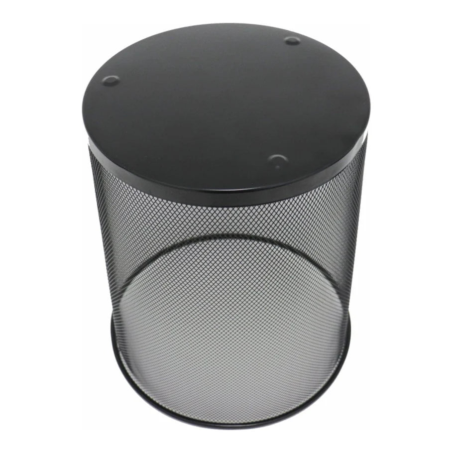 19L Black Mesh Office Bin