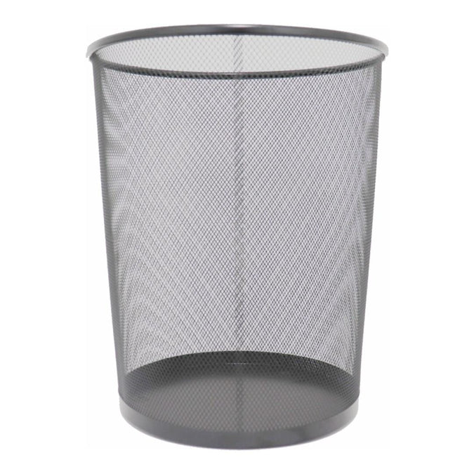 19L Black Mesh Office Bin