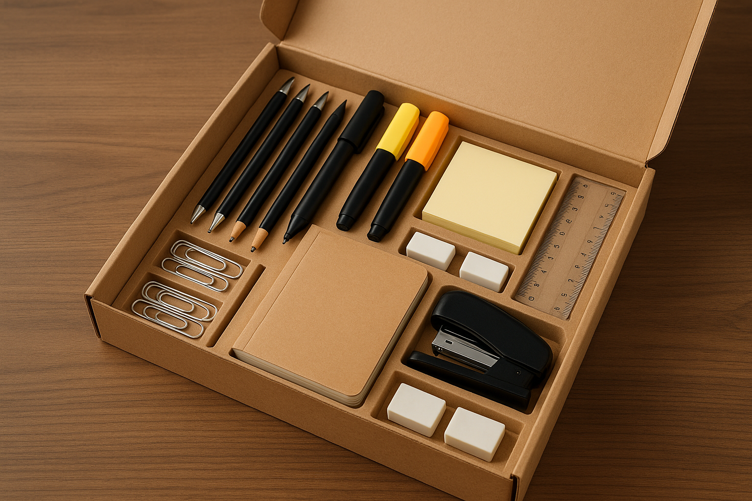 stationery pack in a box