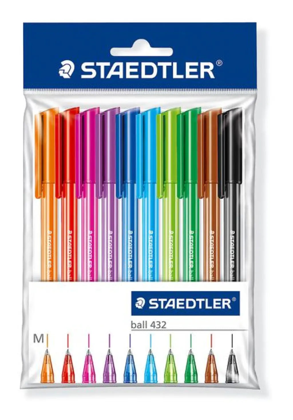 Steadtler Noris Ballpoint Assorted Colour Pens