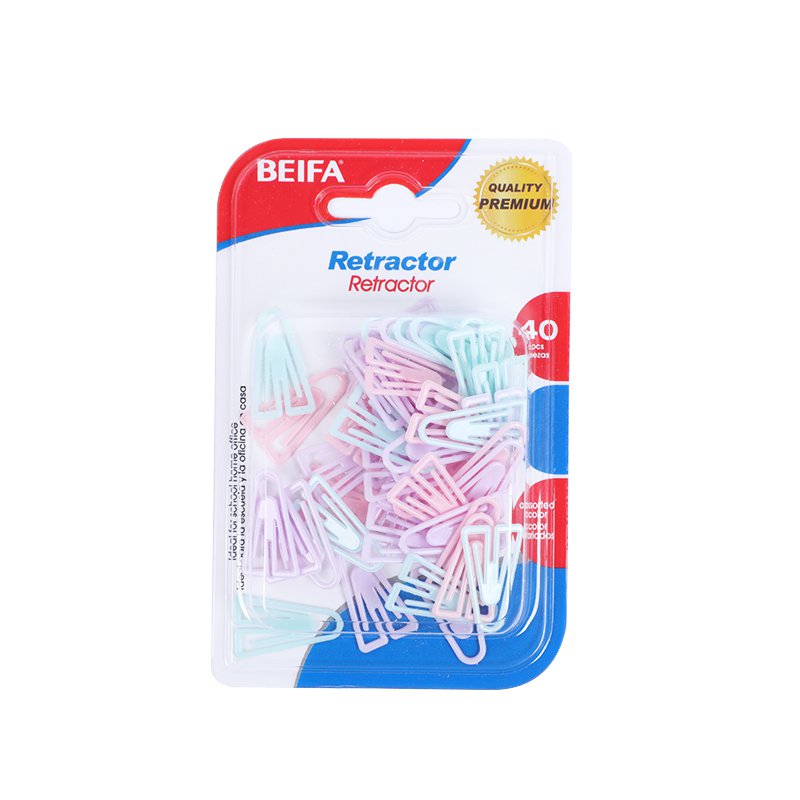 Plastic Colorful Paper Clip